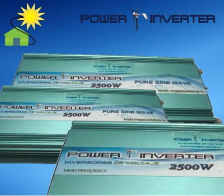 INVERSOR DE VOLTAJE 24VDC/110VAC 2500W PSW